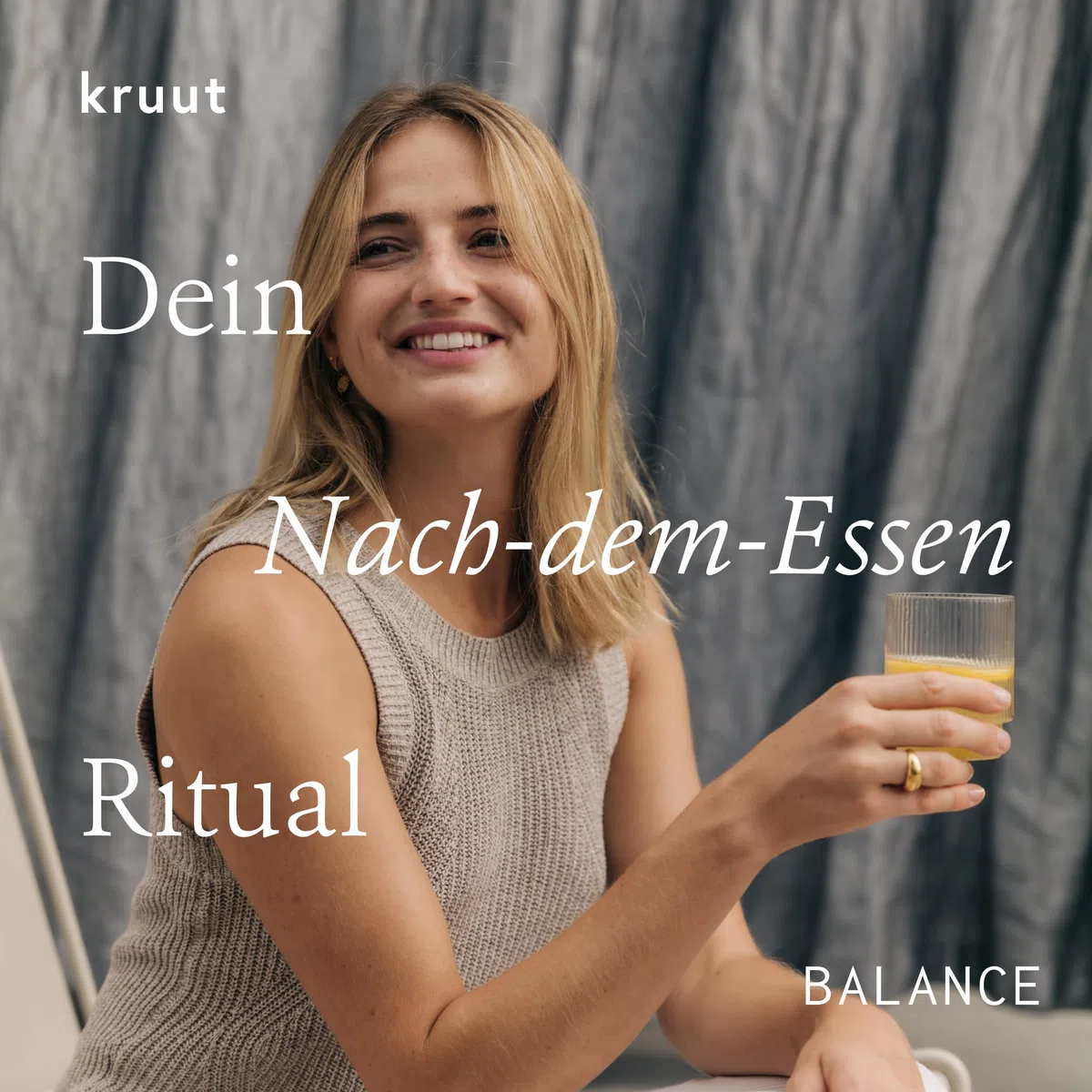 Kruut – Balance Kräuterauszug bio 500ml – Elixier für nach dem Essen aus Wildkräutern Kamille, Schafgarbe, Pfefferminze, Wiesenkümmel – Oxymel Extrakt Sirup Kur