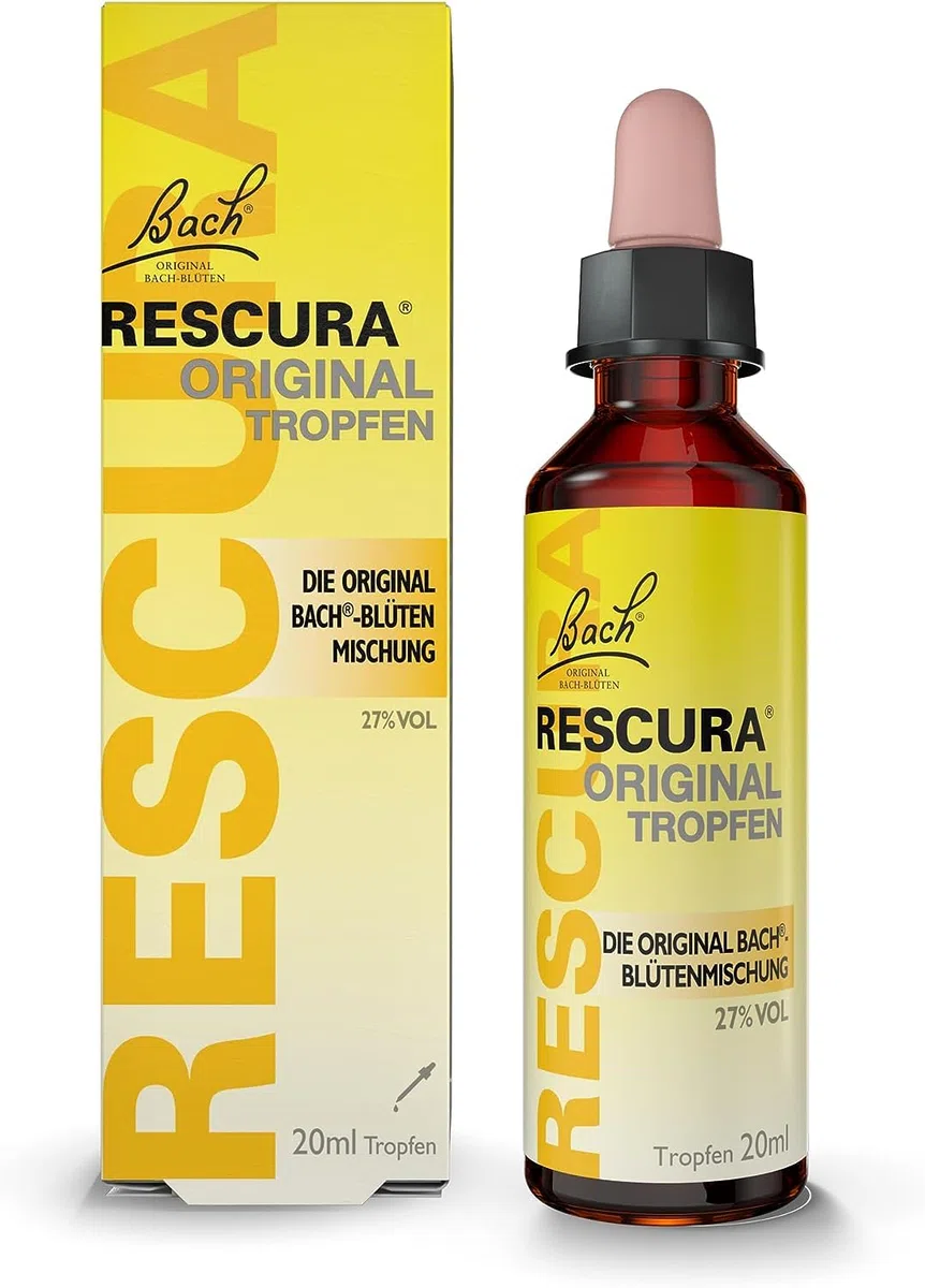 Original Bach RESCURA Tropfen: (ehemals Rescue) Bachblüten-Mischung, 20ml