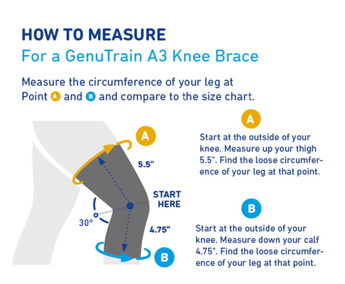 Bauerfeind GenuTrain A3 Kniebandage