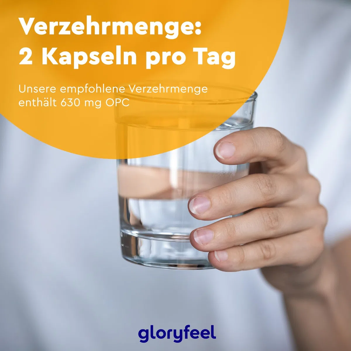 Premium OPC Traubenkernextrakt - 1050mg Extrakt pro Tag - Höchster OPC Gehalt nach HPLC - Aus Original französischen Weintrauben - Vegan, laborgeprüft, ohne Zusätze in Deutschland hergestellt