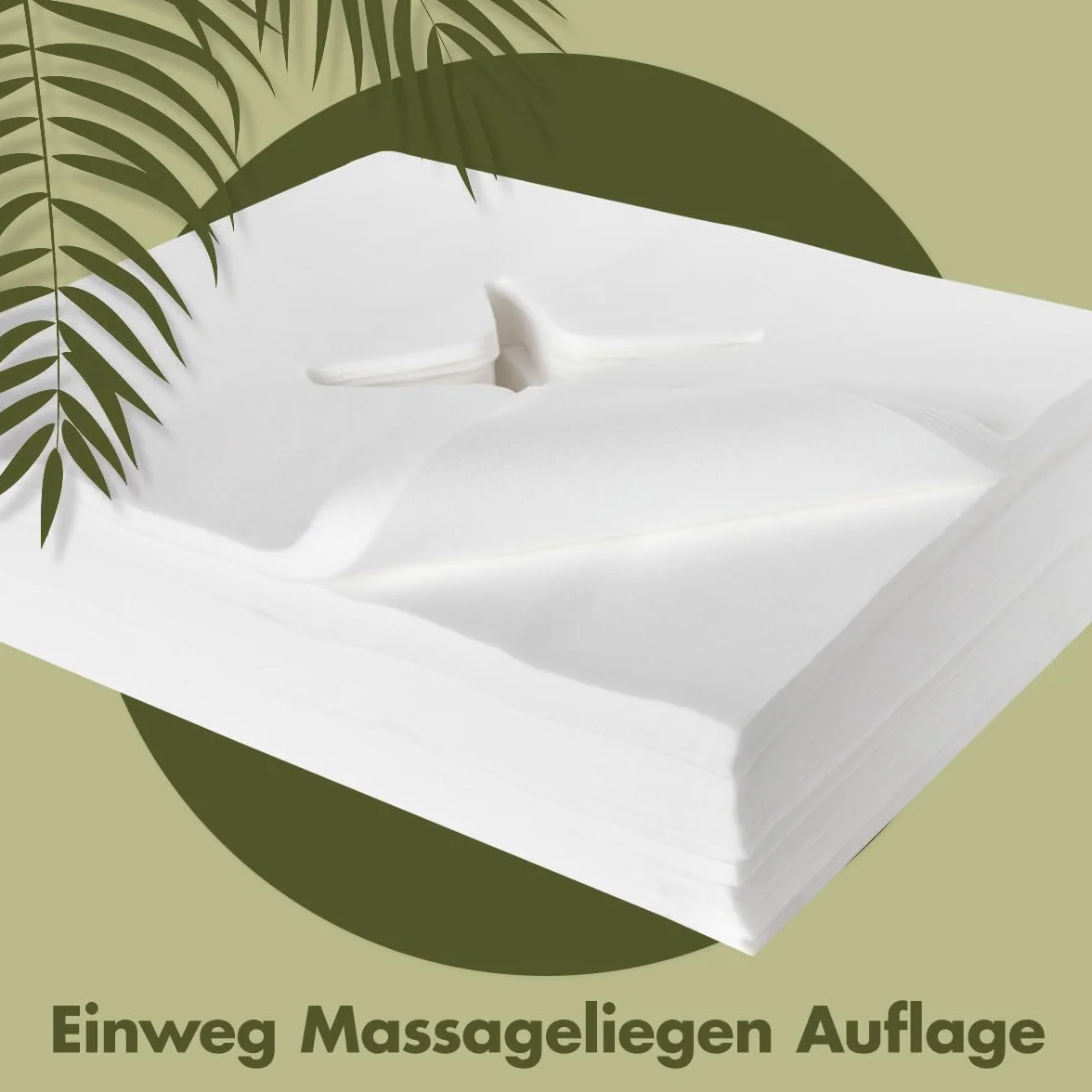 200 Stück Einweg Nasenschlitztücher für Massageliegen, Gesichtsauflagen für Massageliege, Einweg Nasenschlitztücher aus Vliesstoff, 40 * 30cm