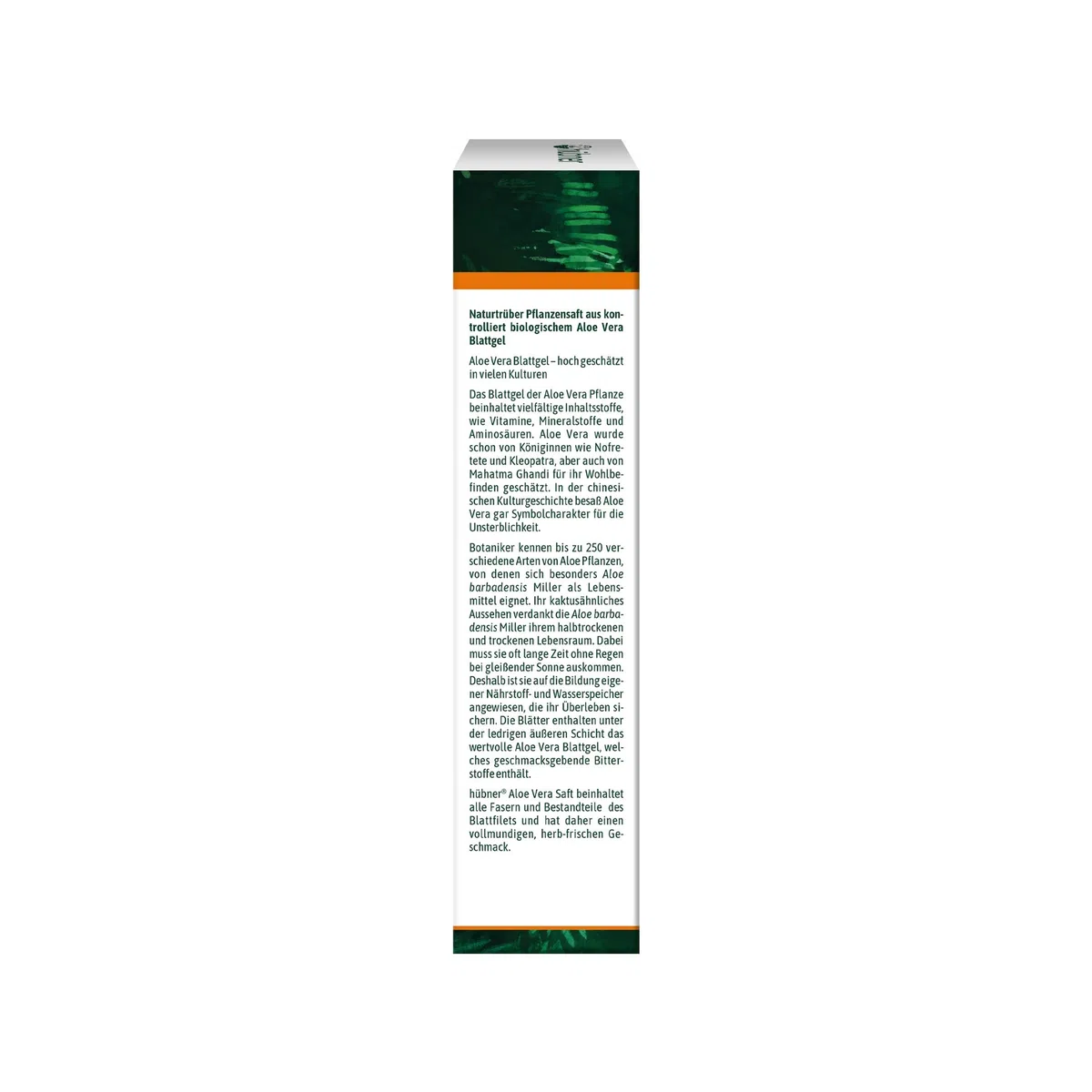Aloe Vera BIO-Pflanzensaft naturtrüb (0.49 L)