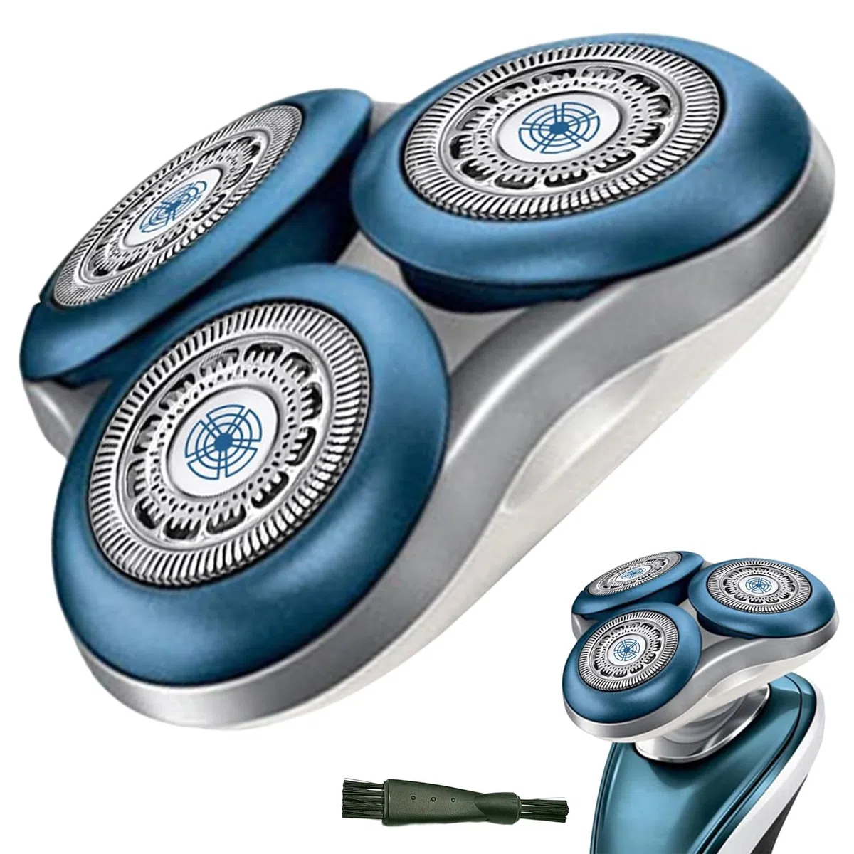 Kompletter Ersatzrasierkopf für Philips Series 7000, Sh70 Ersatzscherkopf für Rasierer Serie 7000, SH70 Scherkopf Kompatibel mit Series 7000 S7500 S7530 S7370 S7200 S7782 S7740 S7510 S7520