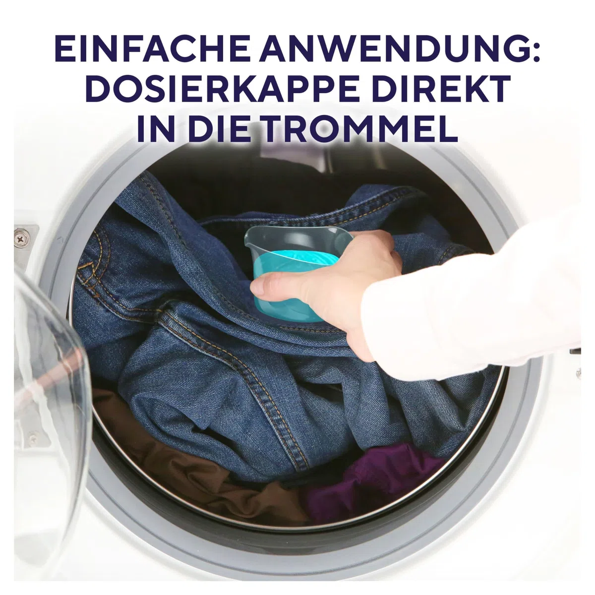 Lenor Color Waschmittel Flüssig, 100 Waschladungen, Amethyst Blütentraum, Lang Anhaltende Frische, Extra Geruchsabwehr Bei Kaltwäsche