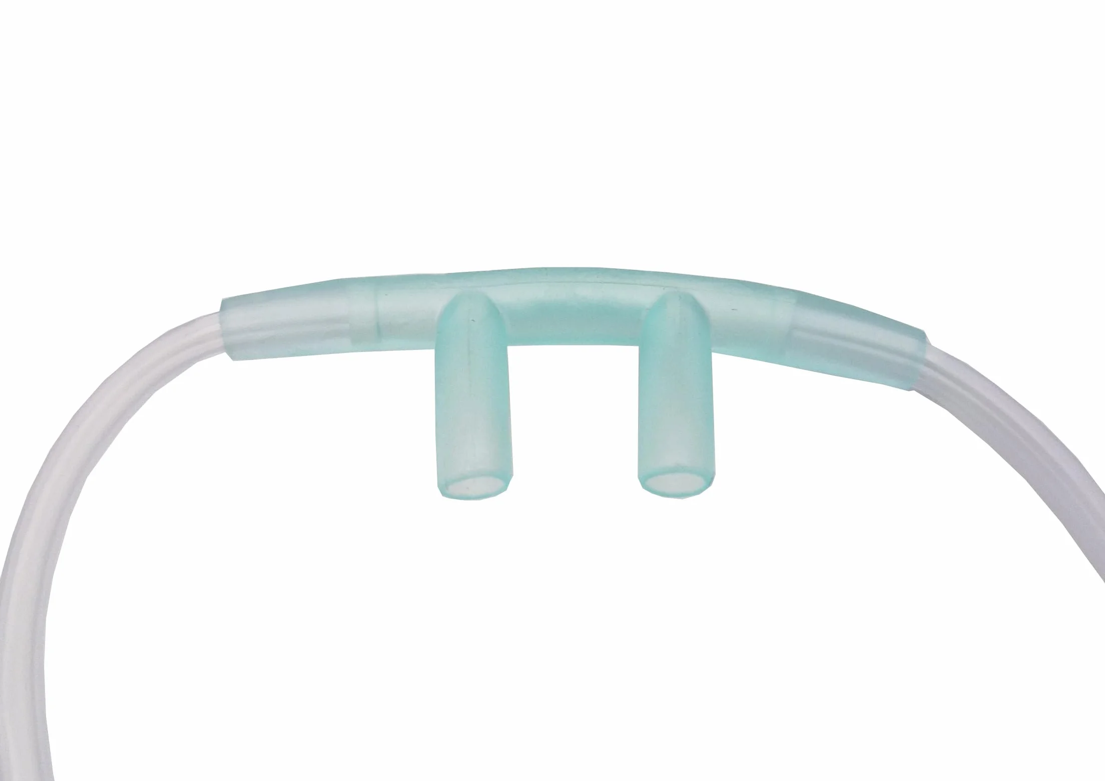 TIGA-MED Sauerstoffbrille 10 Stück – Nasenbrille für Sauerstofftherapie Erwachsene – DEHP-frei – 210 cm knickstabiler Sauerstoffschlauch – Weiche Sauerstoffkanüle – Grün