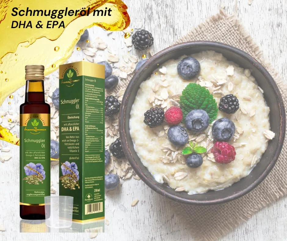Schmuggleröl Ölmischung mit DHA & EPA 250 ml - MZL | Nahrungsergänzung
