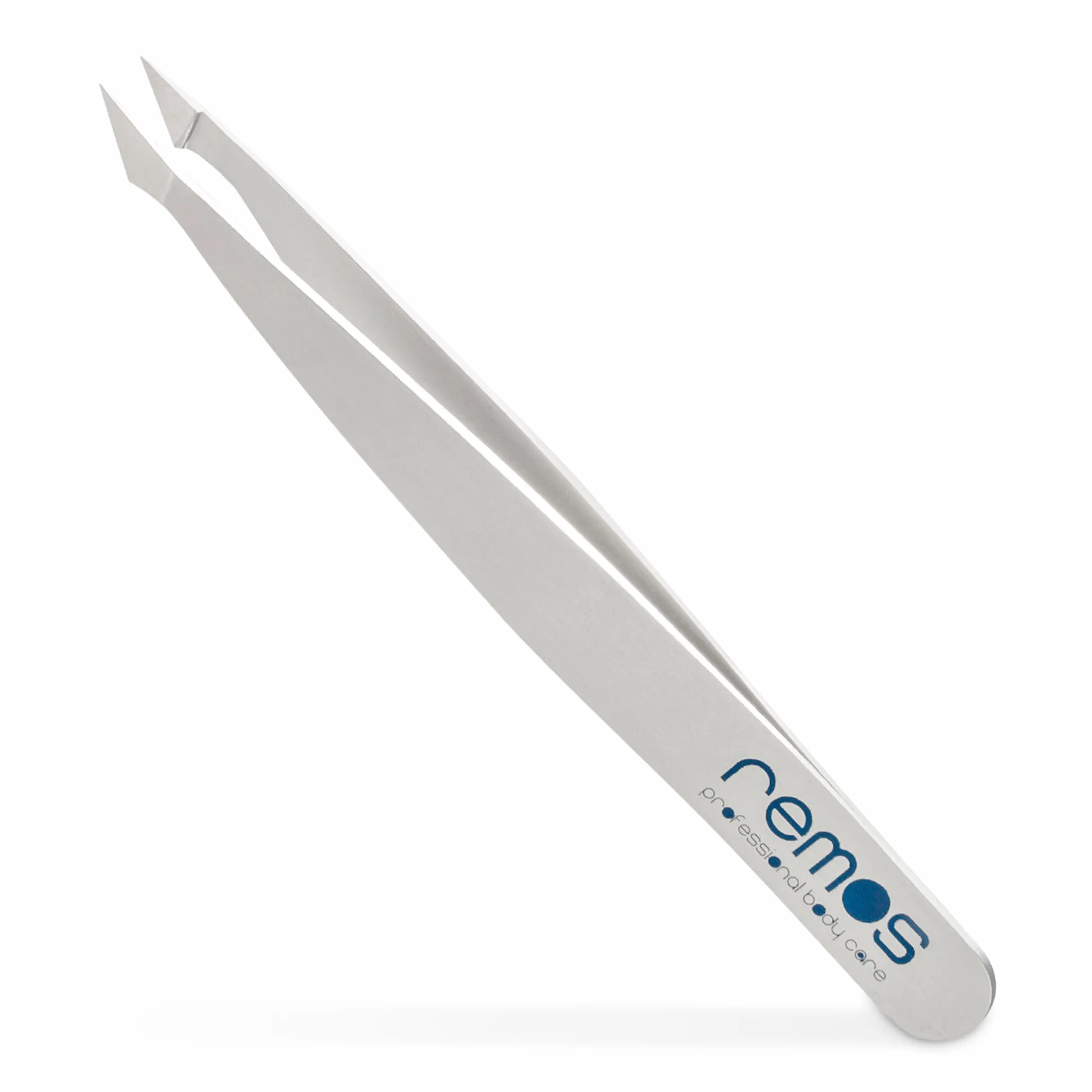 REMOS Kombipinzette 2in1 für Splitter Haare, Professionelle Präzision Augenbrauenpinzette Zupfen für Frauen und Männer - Edelstahl [INOX] rostfrei 9.5 cm