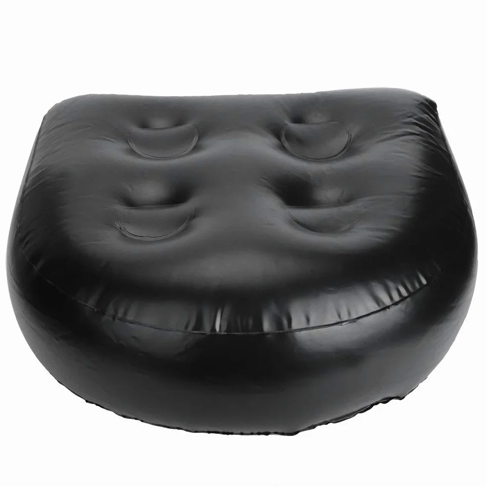 lyrlody SPA Intex Aufblasbare Massagematte, SPA-Kissen, Badewannen-Sitzkissen, Massage, Weiches, Entspannendes Badewannen-Sitzkissen mit Saugnäpfen, rutschfest, Schwarz