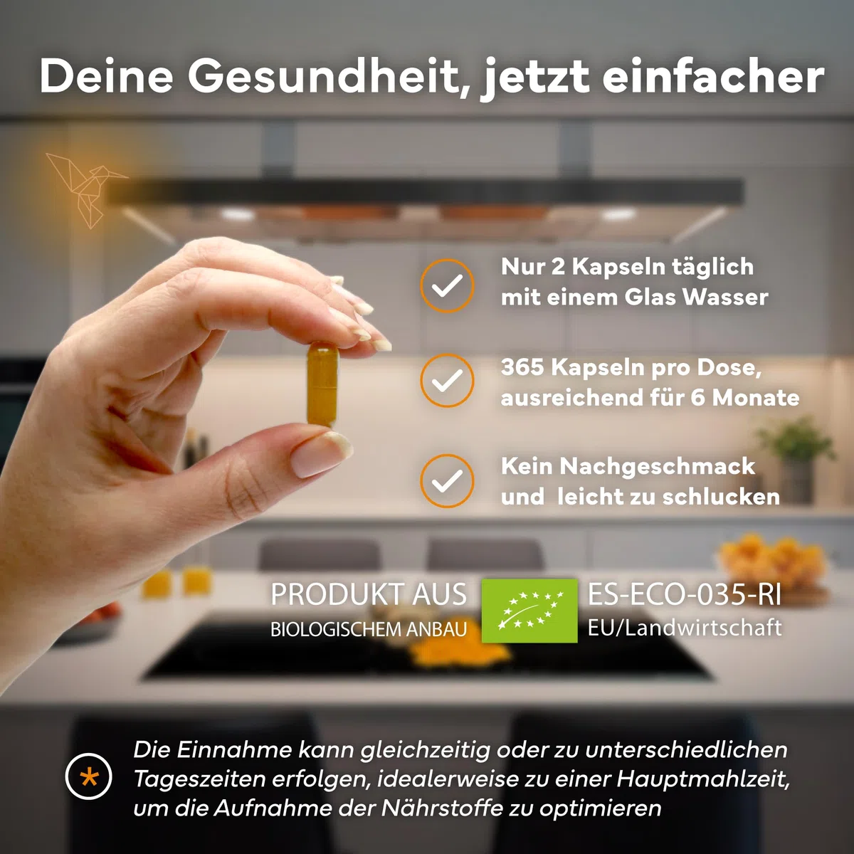 Kurkuma Kapseln Hochdosiert – BIO Kurkuma mit Schwarzem Pfeffer & Ingwer – 365 Kapseln – Curcumin Komplex – Ohne unerwünschte Zusätze - Sevens Nutrition